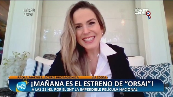 ORSAI: Entrevista exclusiva con la Actriz Protagónica - Paola Maltese - SNT