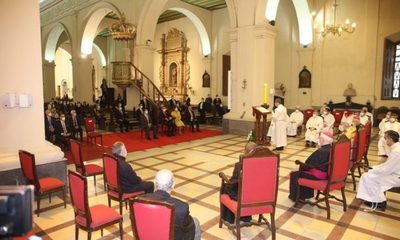 “El país pide a gritos el fin de la impunidad”, fuerte mensaje en misa del Te Deum