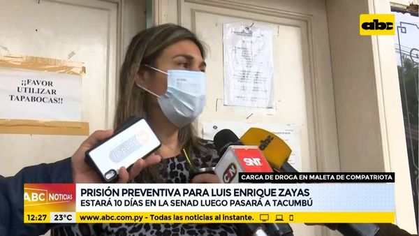 Un nuevo detenido y prisión preventiva para un aprehendido por carga de drogas en una maleta - ABC Noticias - ABC Color