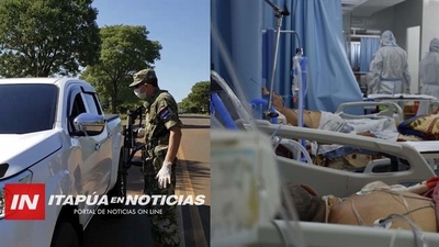 ITAPÚA CON 460 MUERTOS Y 1.418 NUEVOS CASOS DE COVID ESTA SEMANA.