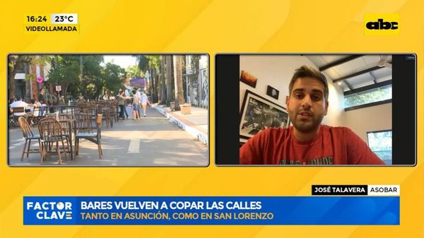 Bares vuelven a copar las calles este fin de semana - Factor Clave - ABC Color