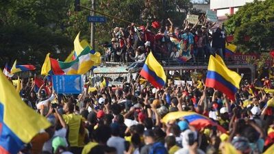 La pandemia sigue sin techo en Colombia en medio de la crisis