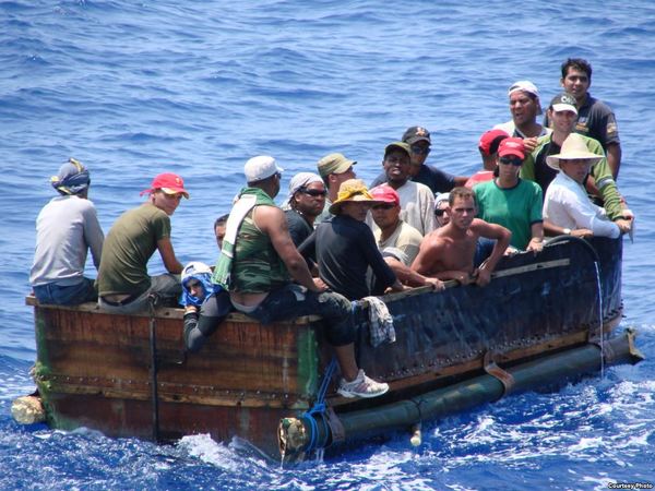 22 migrantes cubanos interceptados en el mar por Estados Unidos fueron repatriados