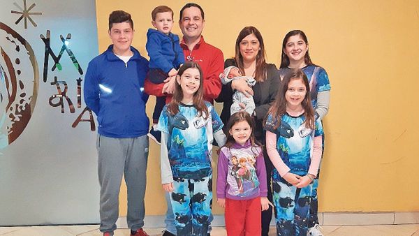 “Ser mamá de siete hijos es una aventura”