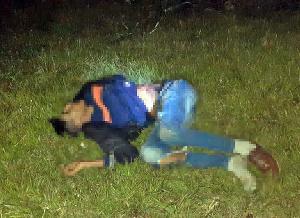 Hallaron muerto sobre la ruta a joven que iba como acompañante en una moto
