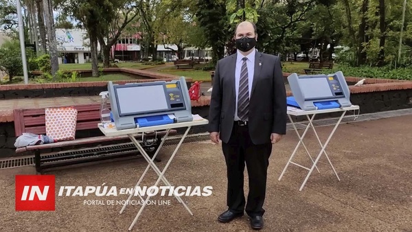 ASÍ FUNCIONA LA MÁQUINA DE VOTACIÓN ELECTRÓNICA.