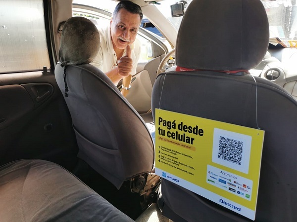 Taxis de Asunción aceptan pagos con tecnología QR