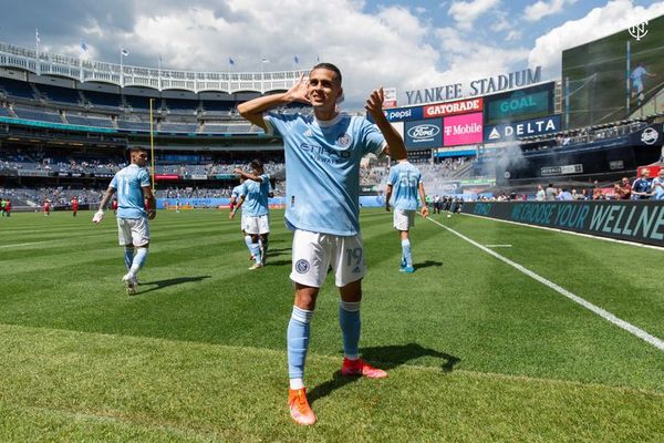 Gol de Medina, punto y liderato del New York City - Fútbol Internacional - ABC Color