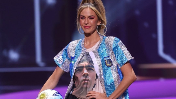 Crónica / Miss pelotera desfiló en el Miss Universo
