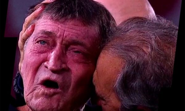 El conmovedor llanto de Falcioni