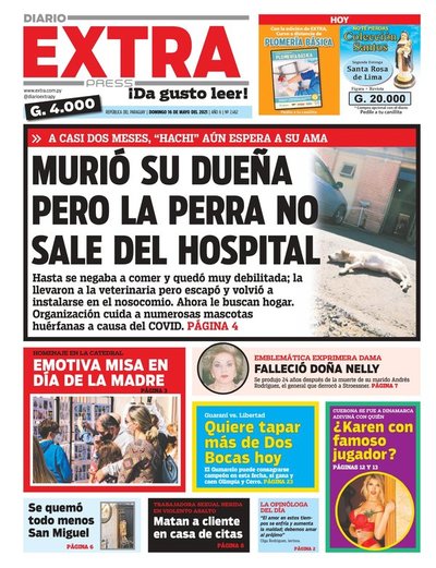 Portadas de este domingo 16 de mayo de 2021