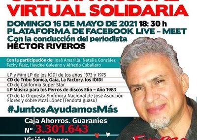Subasta solidaria para periodista
