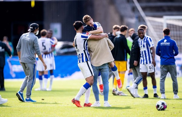 El Hertha Berlín de Alderete consigue la permanencia en la Bundesliga