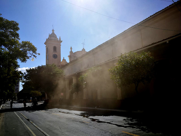 Cronológica del incendio en la Catedral de Asunción | OnLivePy