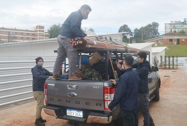 Construyen red de oxígeno medicinal para el albergue - Nacionales - ABC Color