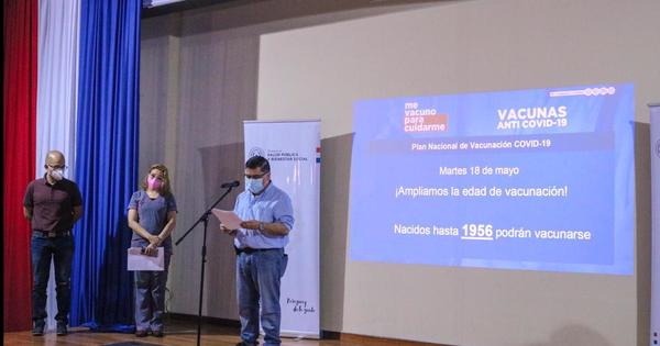 Nacidos hasta el año 1956 podrán ser inmunizados contra el Covid-19 desde esta semana