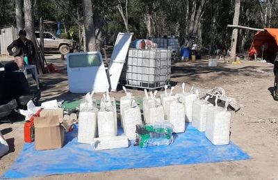 Buscaban campamento del EPP denunciado por venezolano y encontraron 449 kilos de cocaína