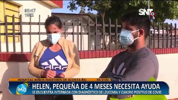 Helen de 4 meses necesita la ayuda de todos - SNT