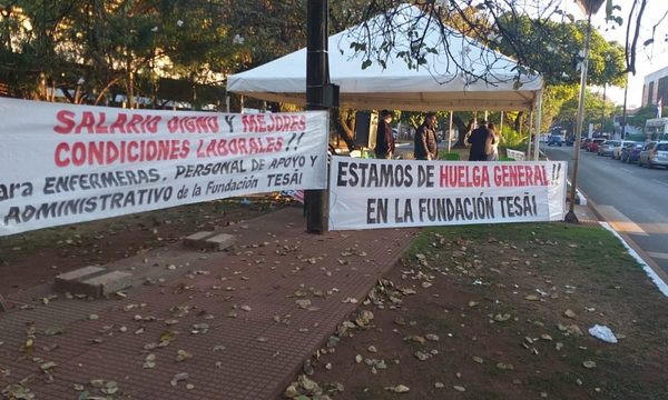 Sindicato inició hoy huelga en la Fundación Tesãi