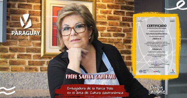 La Nación / Sarita Garofalo es nombrada embajadora de marca país Paraguay
