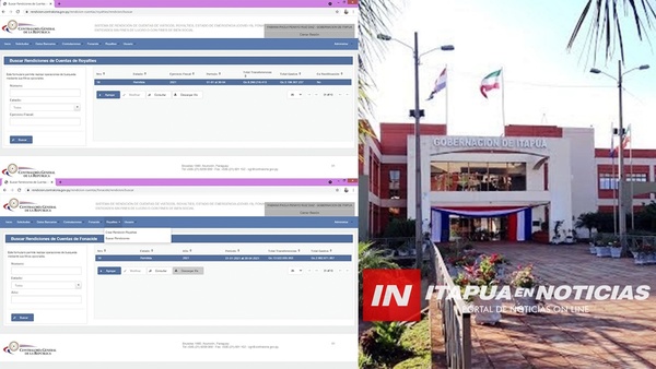 LA GOBERNACIÓN DE ITAPÚA RINDIÓ CUENTAS ANTICIPADAMENTE EN USO DE FONACIDE Y ROYALTIES.