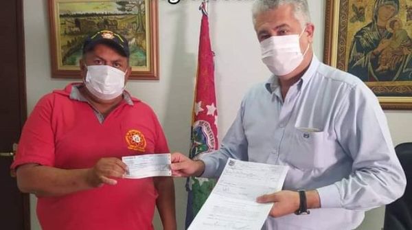 Municipalidad entregó aporte millonario al Cuerpo de Bomberos (rojos)