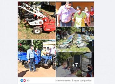 Diputado Juan Acosta hace entrega de kits de implementos agrícolas a asentamientos indígenas de Amambay