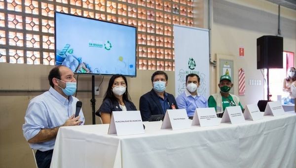 Mi Barrio sin Residuos: plataforma para gestionar materiales reciclables funcionará en cinco puntos de Asunción