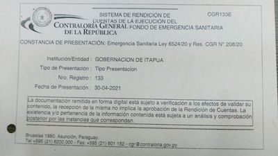 Gobernadores retrucan y afirman que rindieron cuentas de los fondos