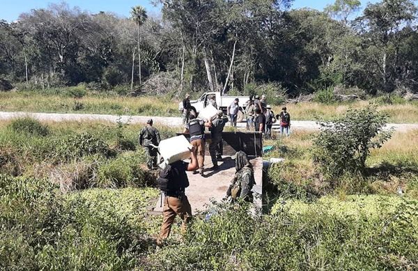 Actividad del narcotráfico era intensa en zona inhóspita de Puerto Pinasco - Nacionales - ABC Color