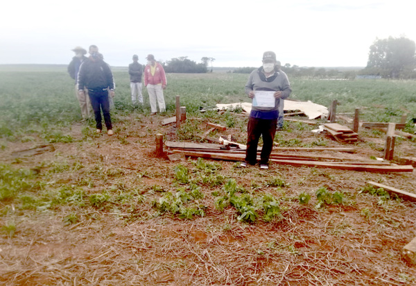 No terminan los conflictos por tierra en la colonia Santa Lucía de Itakyry - La Clave