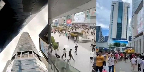 Diario HOY | VIDEO - Rascacielos comienza a temblar en China y desata el pánico