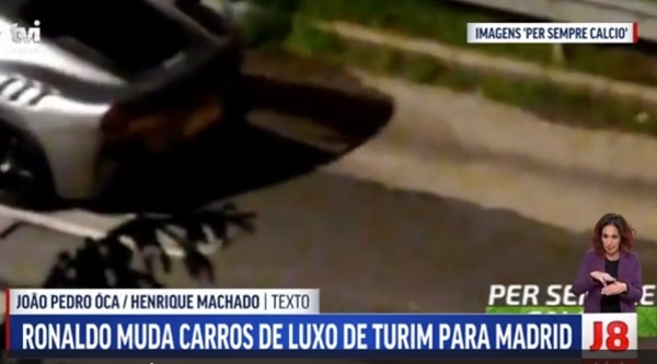 ¿Bombazo?: Autos de Cristiano terminan guardados en Madrid