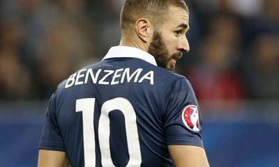 Francia oficializa convocatoria de Karim Benzema para la Eurocopa