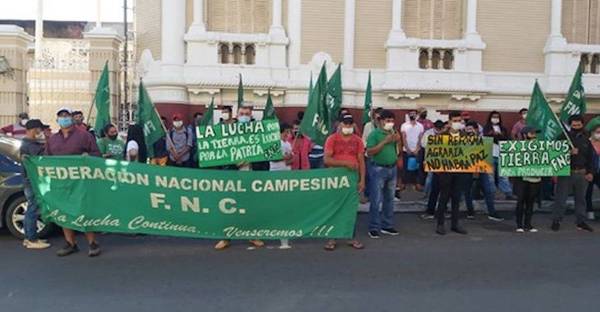 Rechazan intención de modificar el Estatuto Agrario:“Quieren cambiar la forma para poder blanquear” | Ñanduti