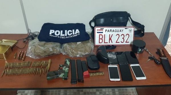 Triple homicidio en Yby Yaú: incautan armas, proyectiles y celulares