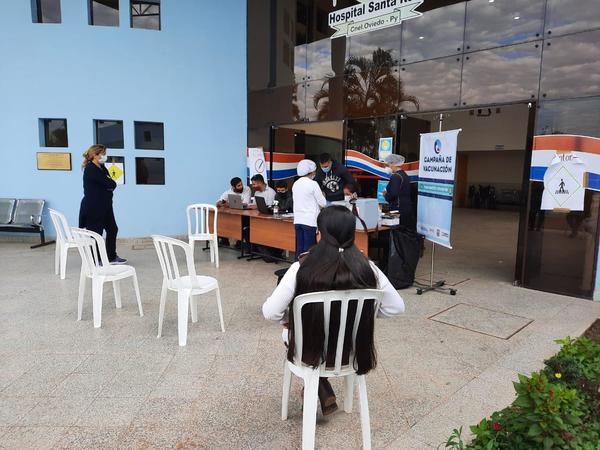 Terminan vacunas contra Covid-19 en Coronel Oviedo – Prensa 5