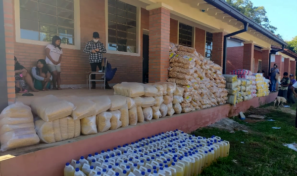 INDI y Gobernación de Guairá entregan víveres a comunidades indígenas - Noticiero Paraguay