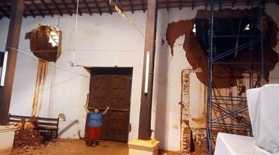 Buscarán recursos para restauración de Iglesia jesuita San Joaquin, según Secretaría de Cultura - La Primera Mañana - ABC Color