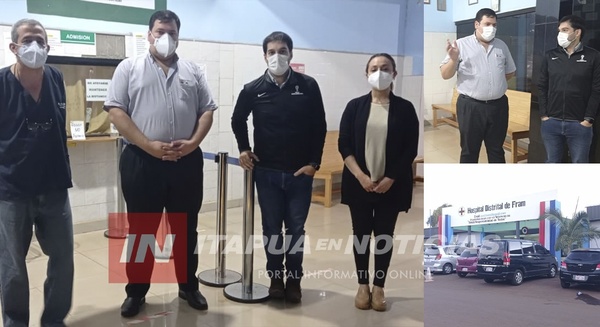 DIRECTOR DE VIGILANCIA DE LA SALUD DEL PARAGUAY VISITÓ EL HOSPITAL DISTRITAL DE FRAM