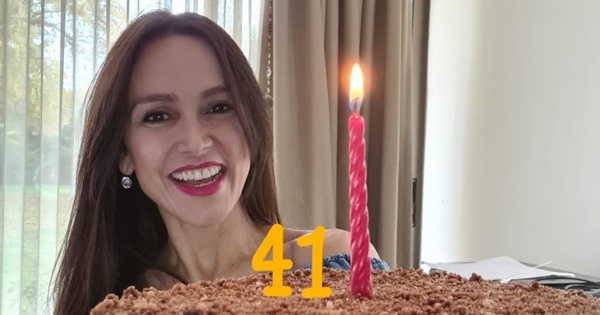 Pabla Thomen celebró su cumpleaños llena de felicidad