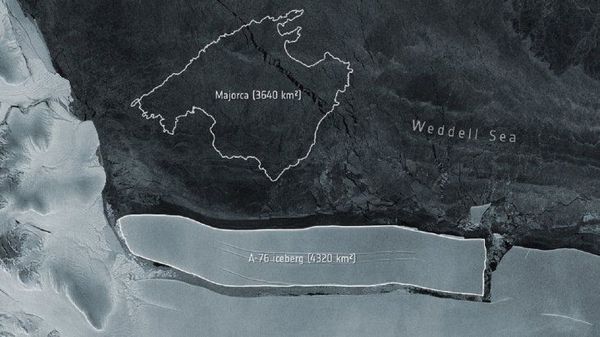 MUNDO | El iceberg más grande del mundo se desprende de la Antártida