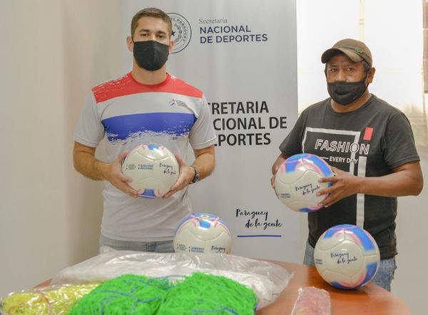 SND dona equipamientos deportivos a comunidad indígena - Polideportivo - ABC Color