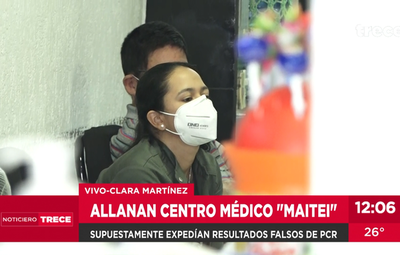 Allanan centro médico que supuestamente expedía resultados falsos de PCR