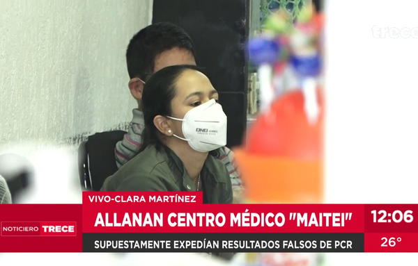 Allanan centro médico que supuestamente expedía resultados falsos de PCR