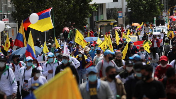 Miles de colombianos exigen el fin de la represión en otra masiva convocatoria del Paro Nacional | Ñanduti