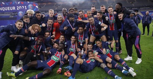 El PSG ahoga las penas coronándose en la Copa de Francia por 14ª vez en su historia