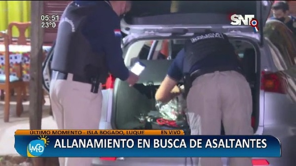 Luque: Expolicía detenido por millonarios asaltos - SNT