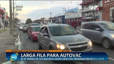 Secretaria Nacional de Deportes: Concurrida jornada de vacunación - SNT