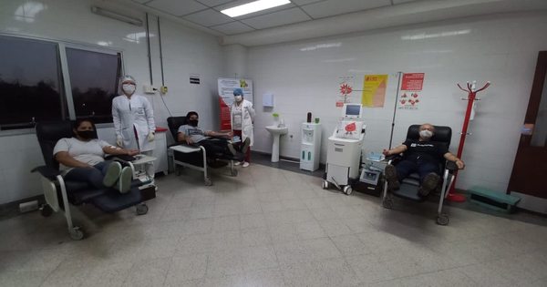 La Nación / Garantizan donación segura de sangre e instan a salvar vidas